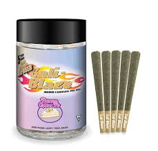 Cali Blaze | Banana Cream Pie | 5pk Infused Prerolls