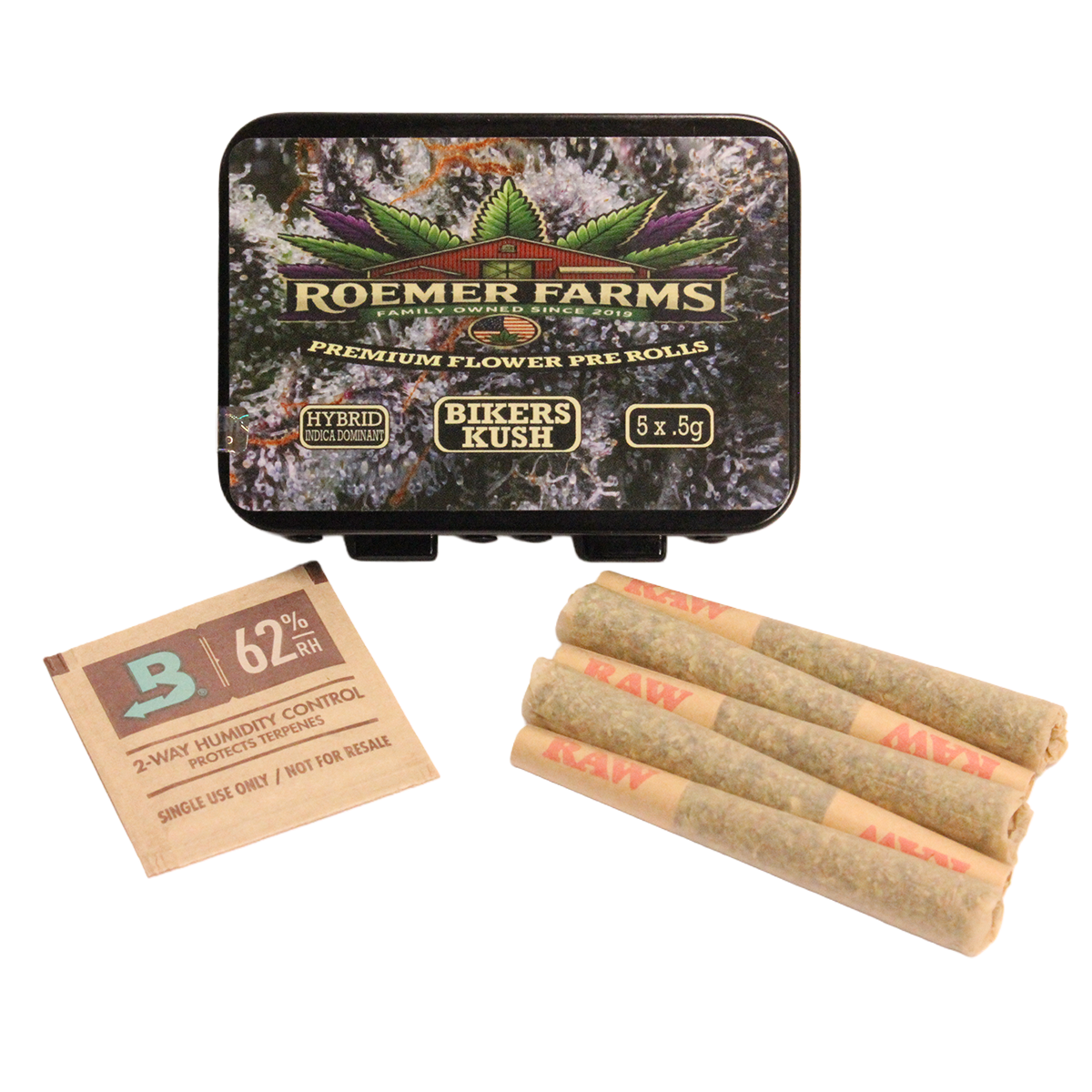 Bikers Kush | Pre-Roll | 5pk | 2.5g