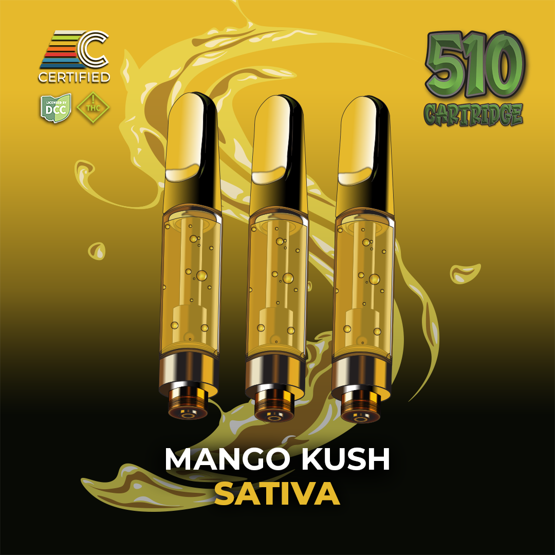 Mango Kush Distillate Cartridge (1g/3Pk)