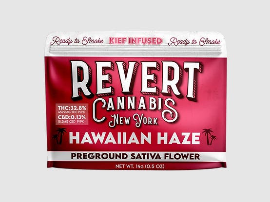 Hawaiian Haze Ground Kief Infused Flower | Nuna Harvest