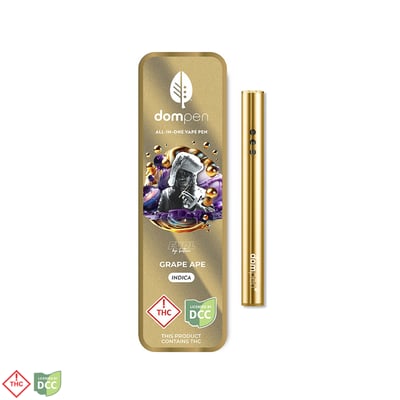 Dompen | Grape Ape (Distillate) Disposable 1g | Indica