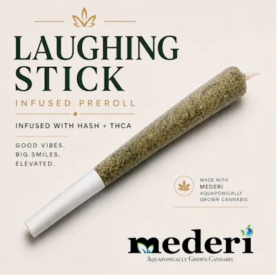 Mederi - Orange Push Pop - Infused Pre-roll - 1G product photo