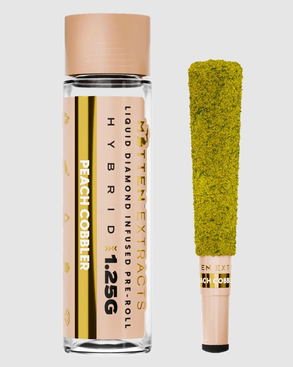 Mitten Extracts 1.25 Infused Pre Roll - Peach Cobbler