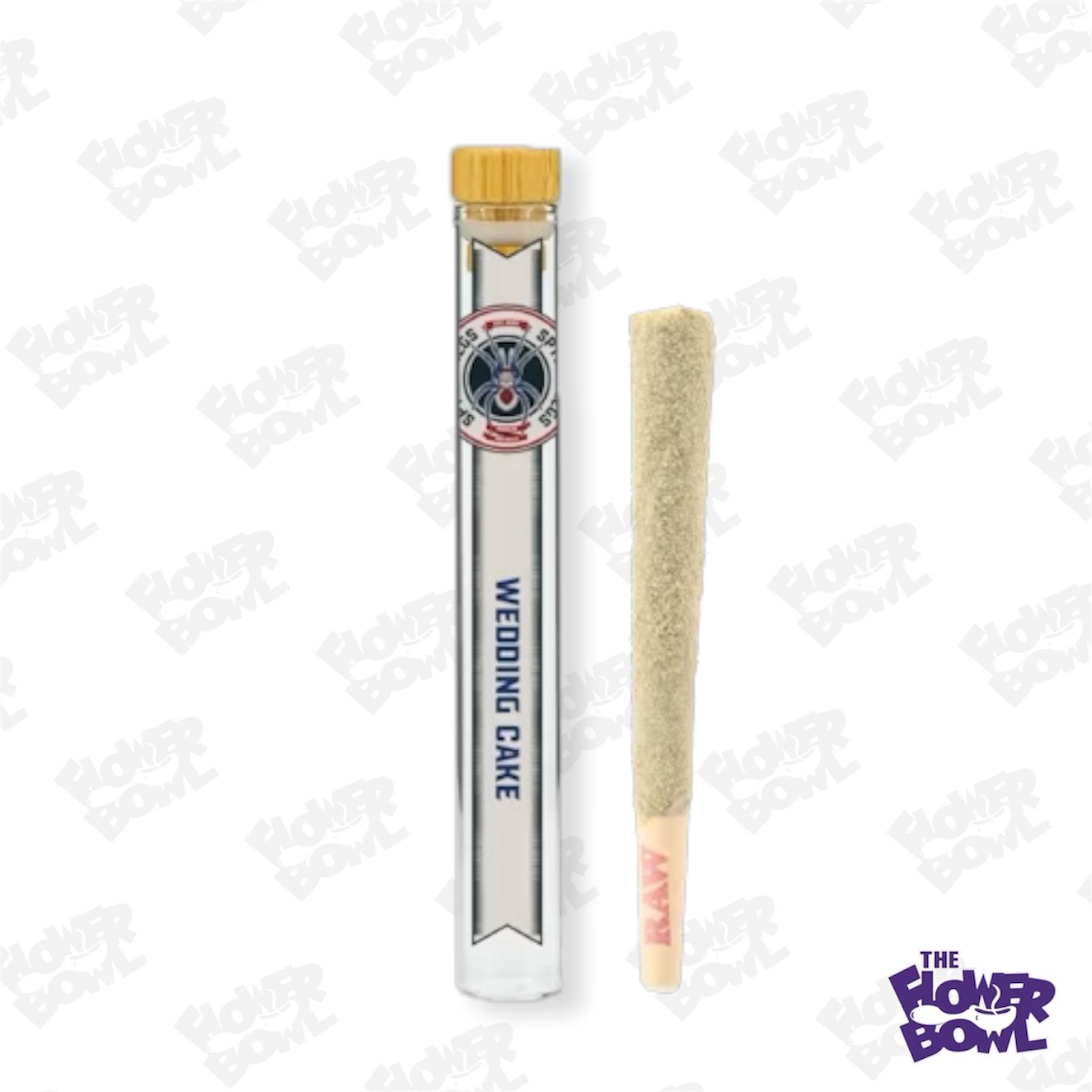 Spyder Legs: Wedding Cake 1.25g Infused Preroll (H)