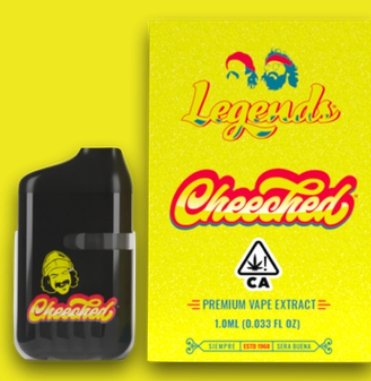 Legends | Vape | Sativa | Rainbow Sherbet | 10:1:1 THC:CBC:CBG