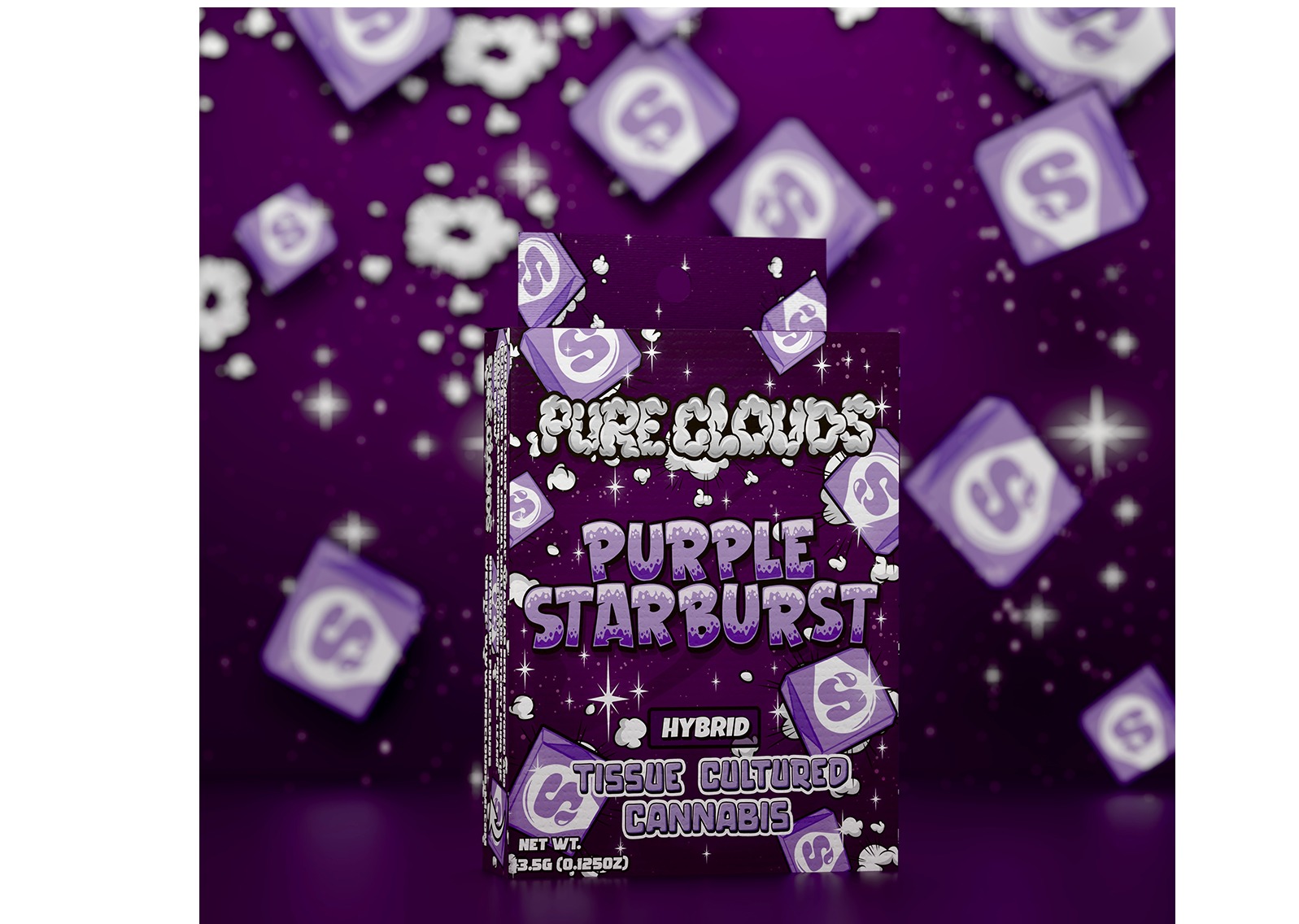 Pre-roll 1g - Purple Star Burst