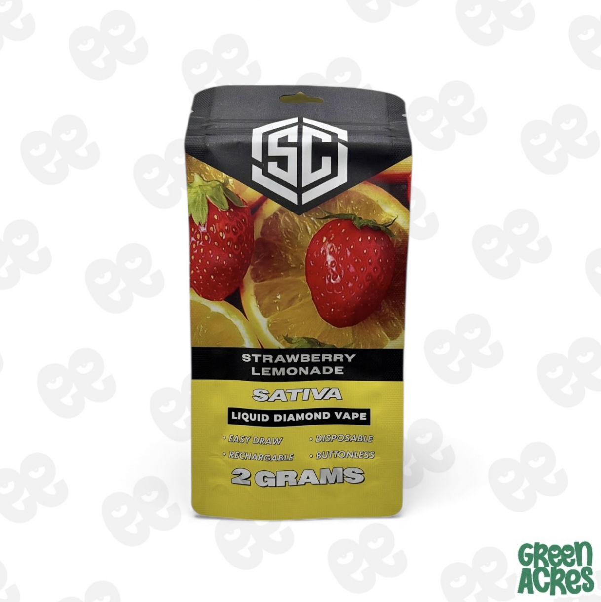 Society C: Strawberry Lemonade 2G  Liquid Diamond Vape Disposable