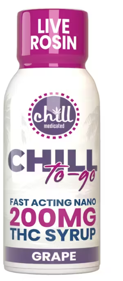 Chill To Go - Grape - 200mg Live Rosin Syrup