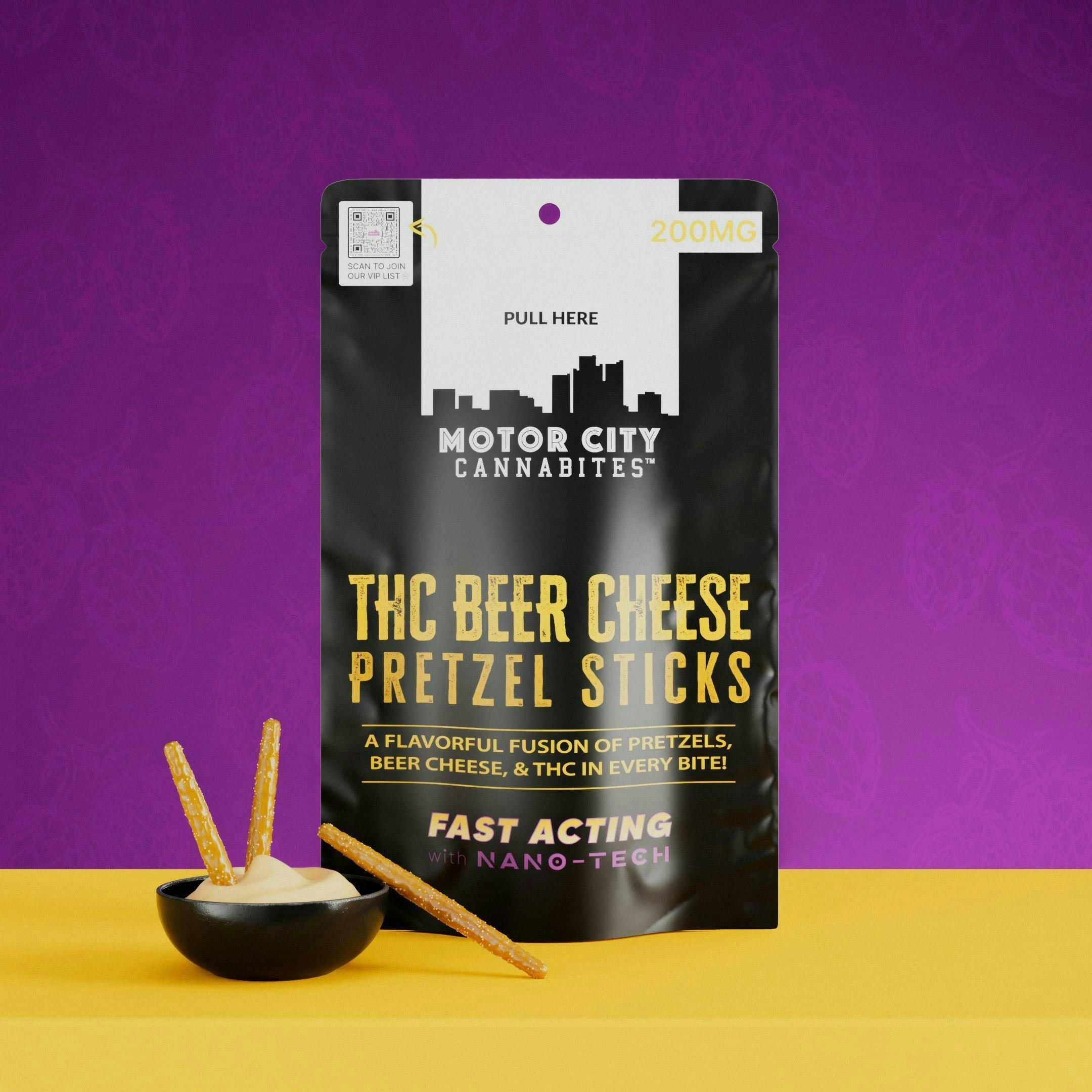 MCC - Beer Cheese Pretzel Sticks 200mg Fast Acting