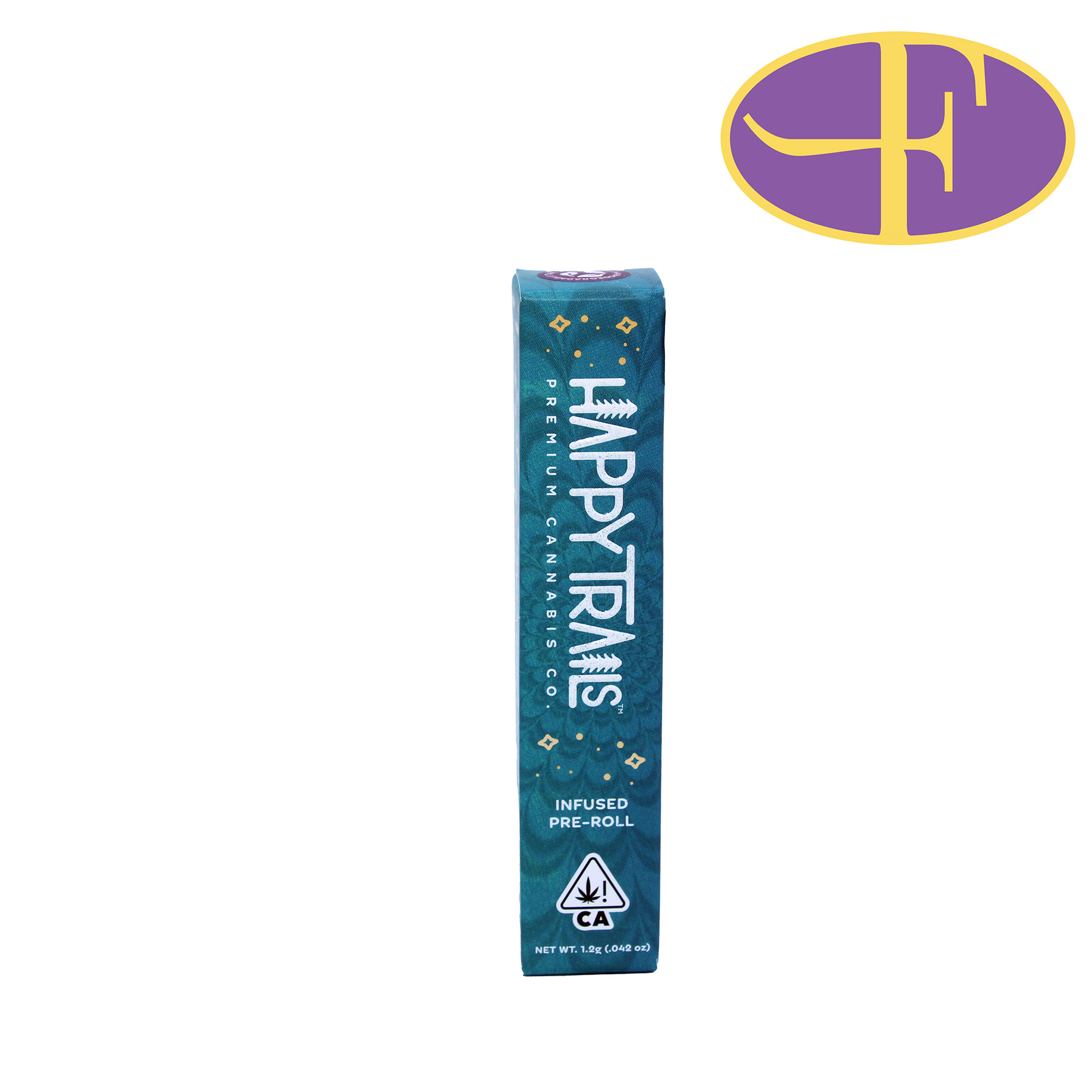 Red Congolese x Durban Poison - 1.2g Bubble Hash Infused Preroll