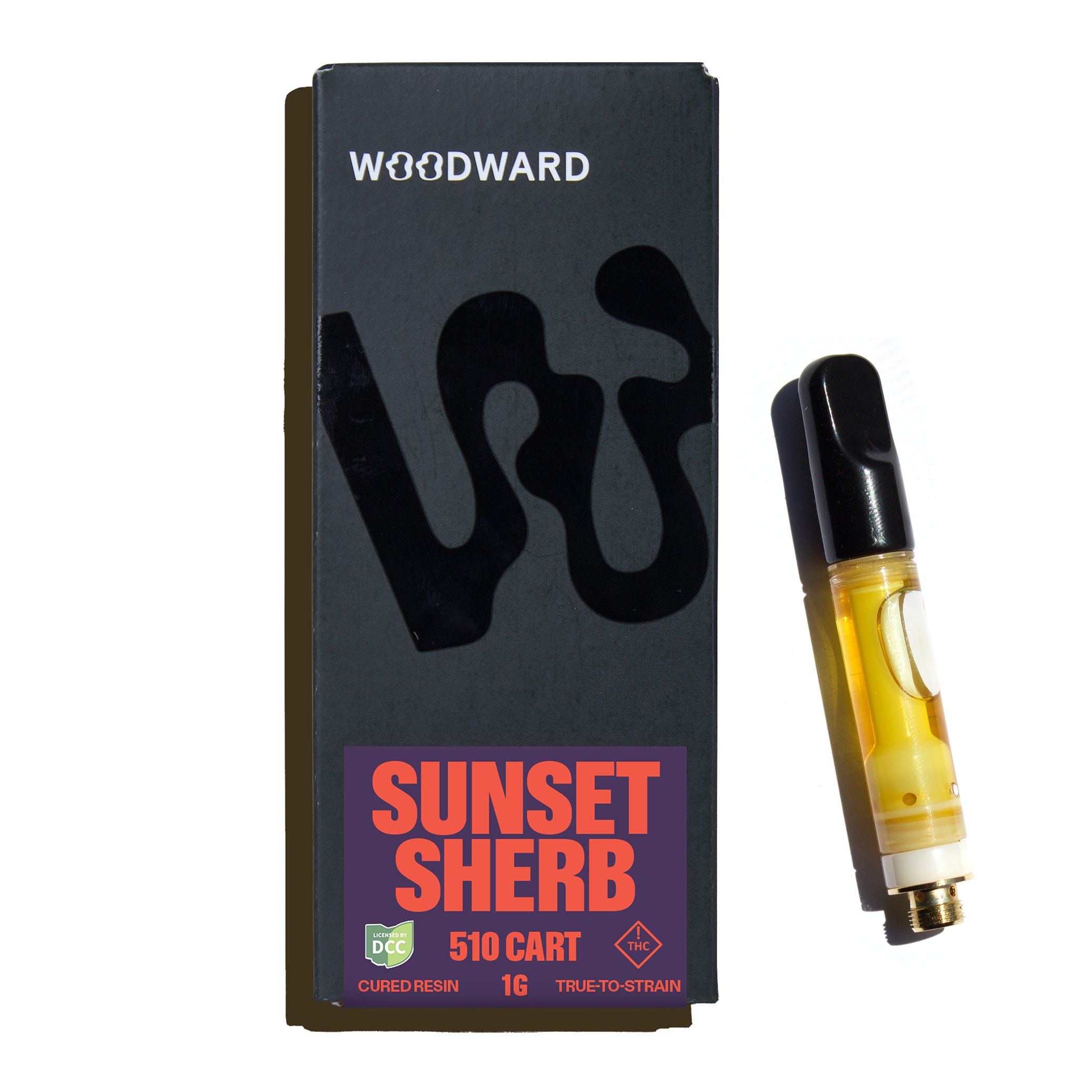 Woodward | Sunset Sherb | 1g Cured Resin Cartridge