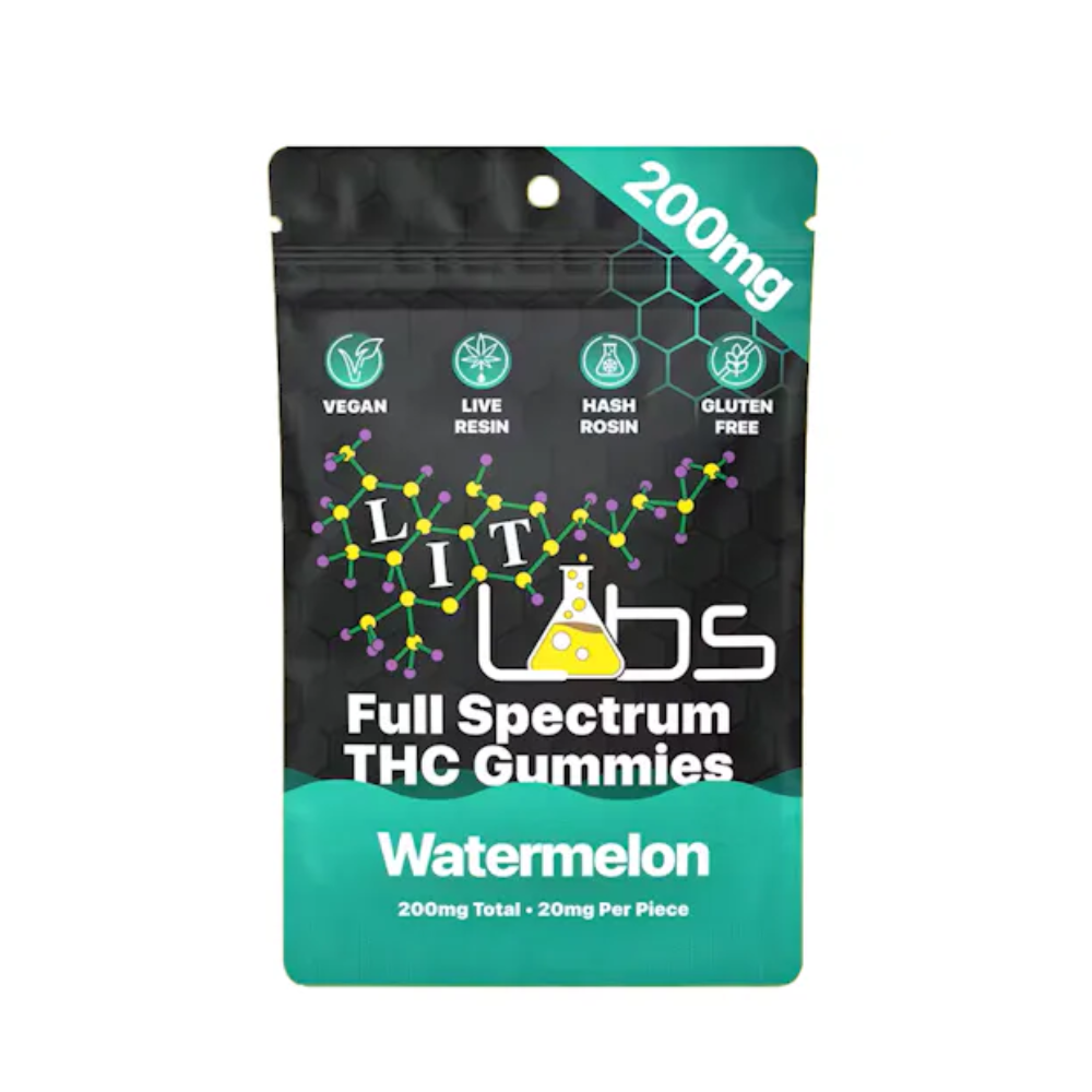 Lit Labs | 200MG Full Spectrum Gummies | Watermelon