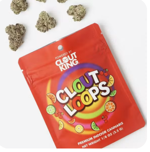 Flower | Pre-Packed | Clout Loops | 3.5g | Clout King