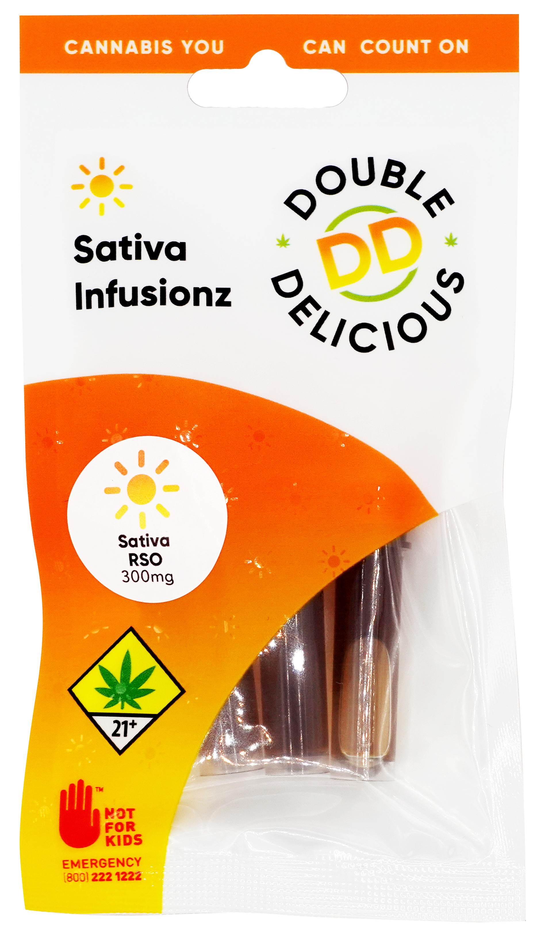 Sativa RSO Infusionz 300mg Double Delicious *LIMITED TIME PRICING*