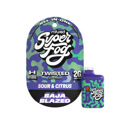 MFUSED SUPERFOG Twisted Disp 2000mg: Baja Blazed