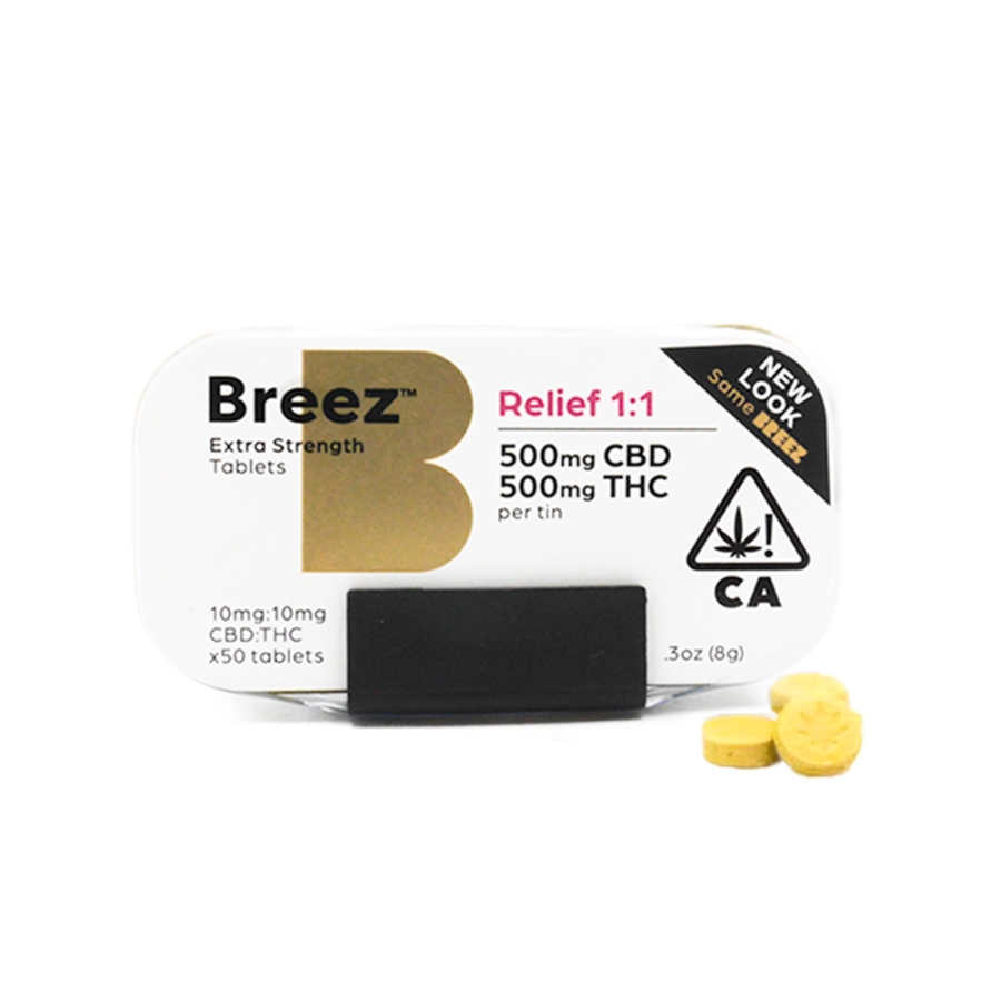 Breez Extra Strength Relief 1:1 Tablets