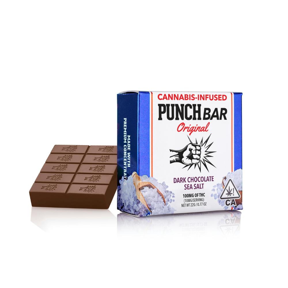 Punch | Chocolate | Original | Dark Chocolate Sea Salt | 100mg