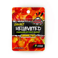 EDIBLE GUMMY - 100MG - SOUR CHERRY