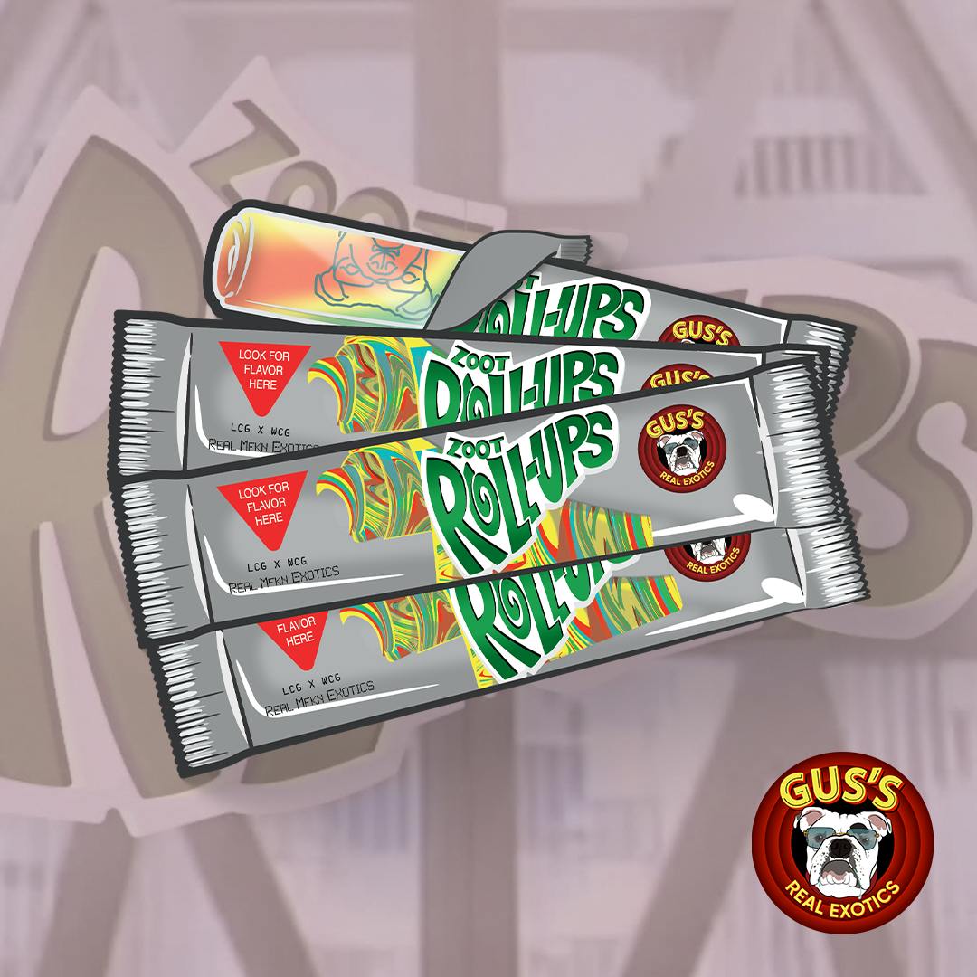 Gus Exotics Zoot Roll Ups Prepacked