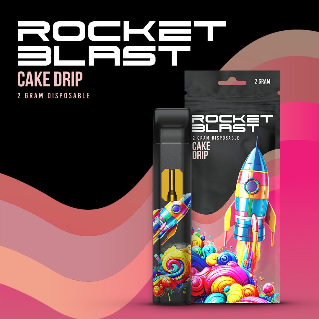 Rocket Blast - 2g Disposable - Cake Drip