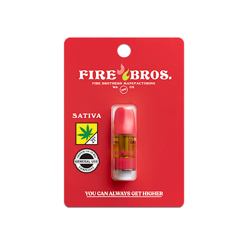 Fire Bros Rambutan (Sativa) 1g Live Resin Cartridge Tanker
