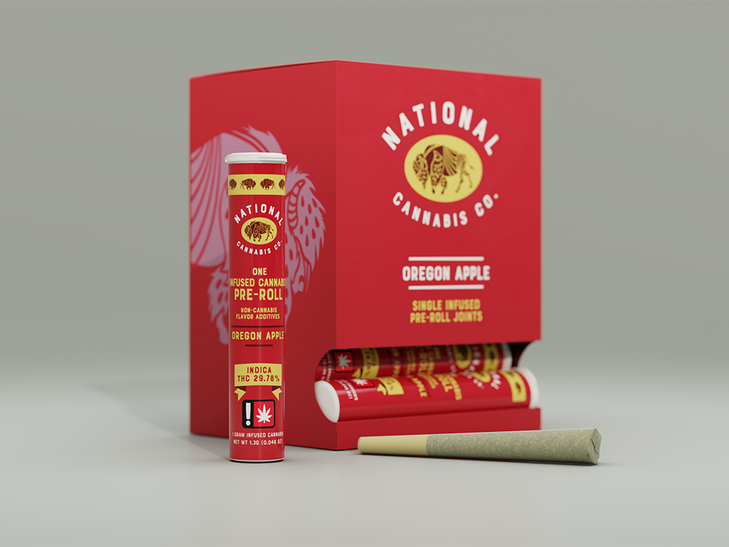 Oregon Apple - Infused 1g Pre-Roll