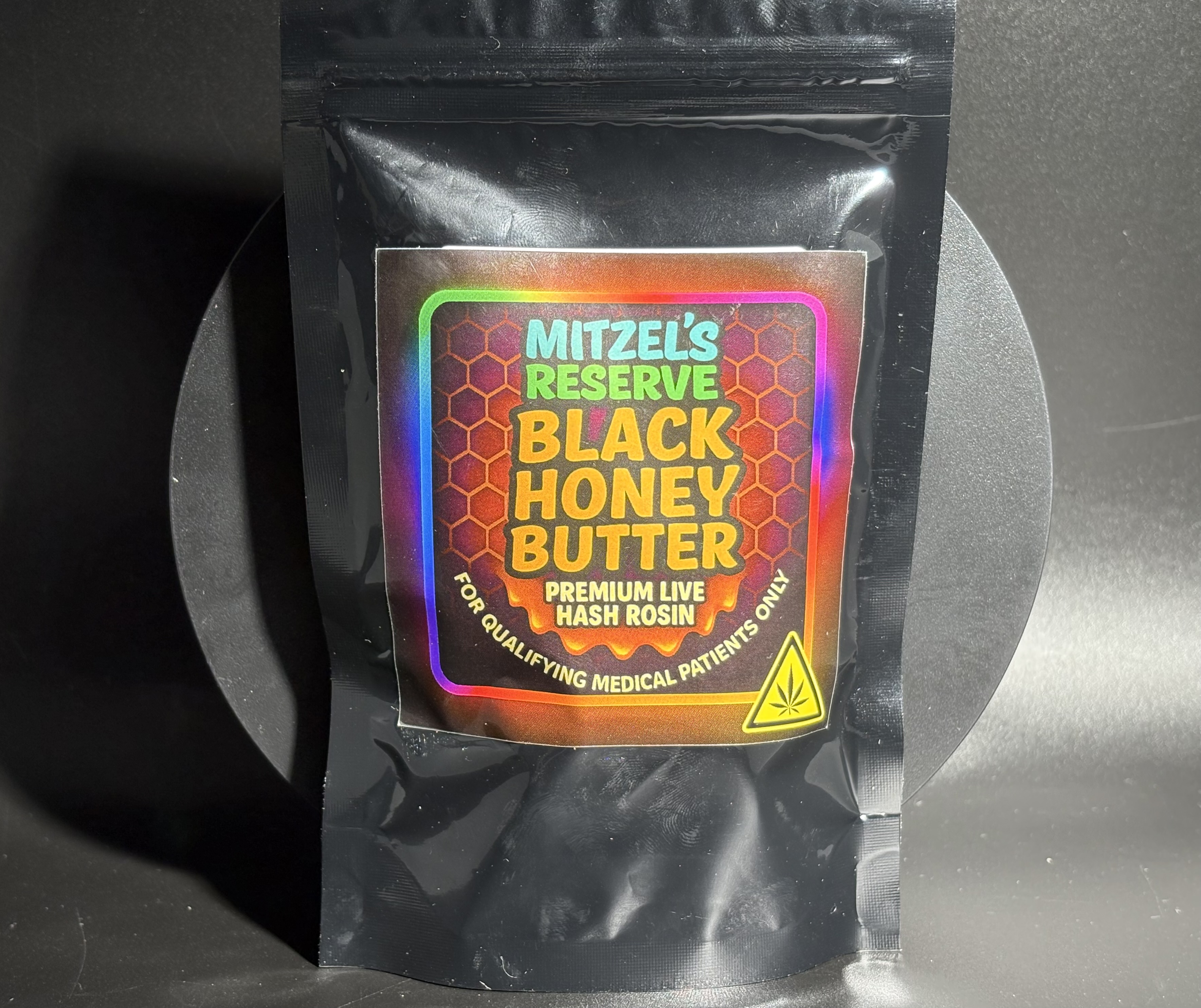 Mitzel's Reserve - Concentrate - Live Hash Rosin - 1 Gram - Black Honey Butter