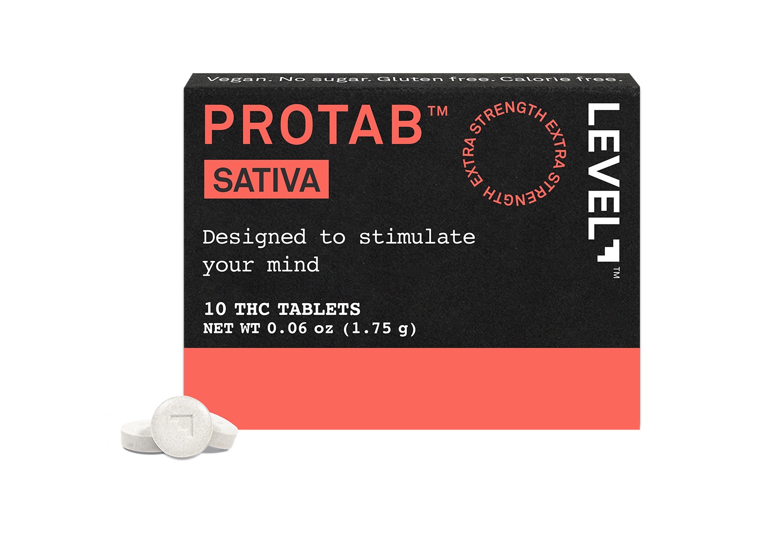PROTAB Sativa | 25mg THC 10 pack