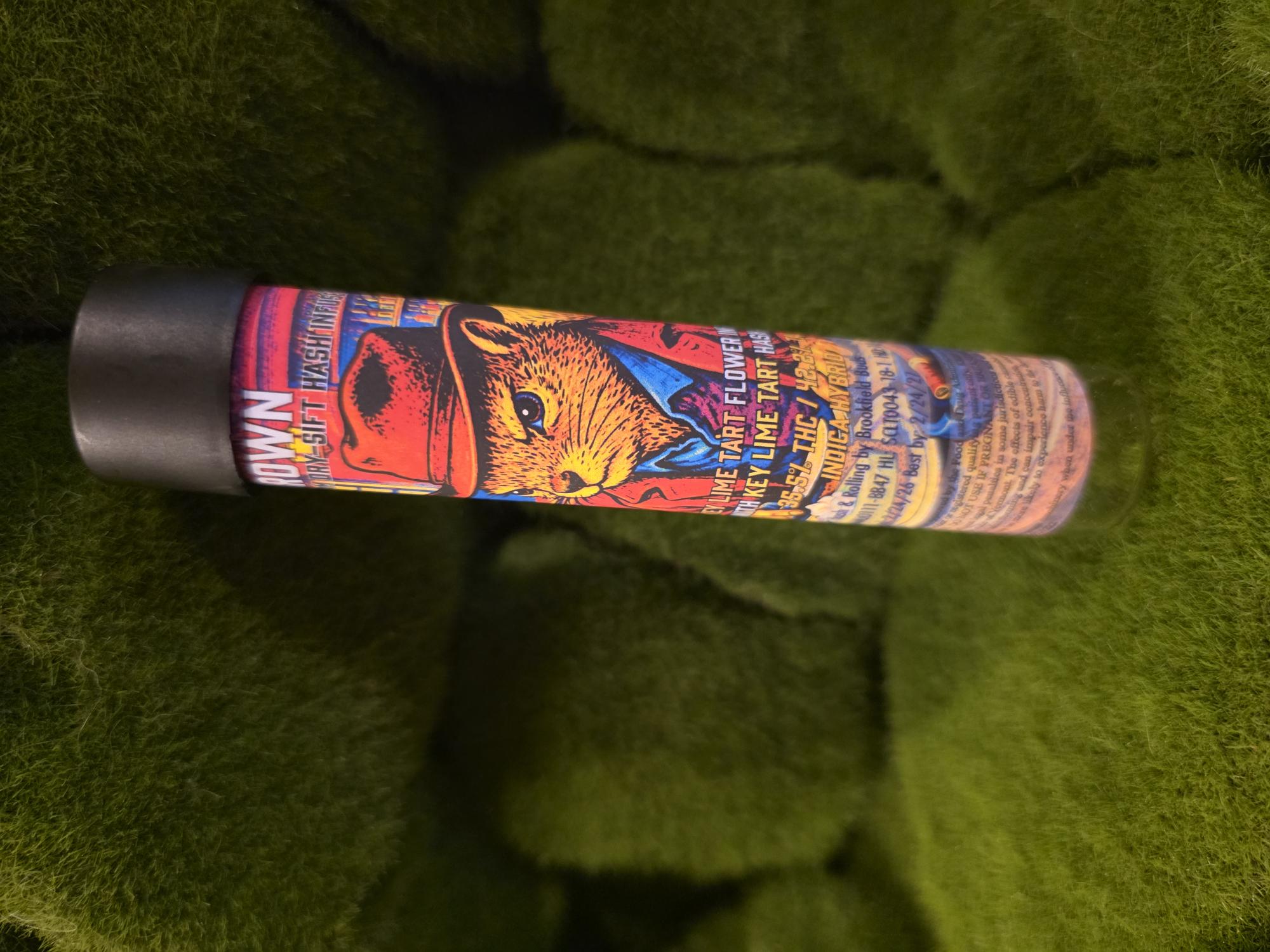 Hash Infused Hemp Leaf Blunt