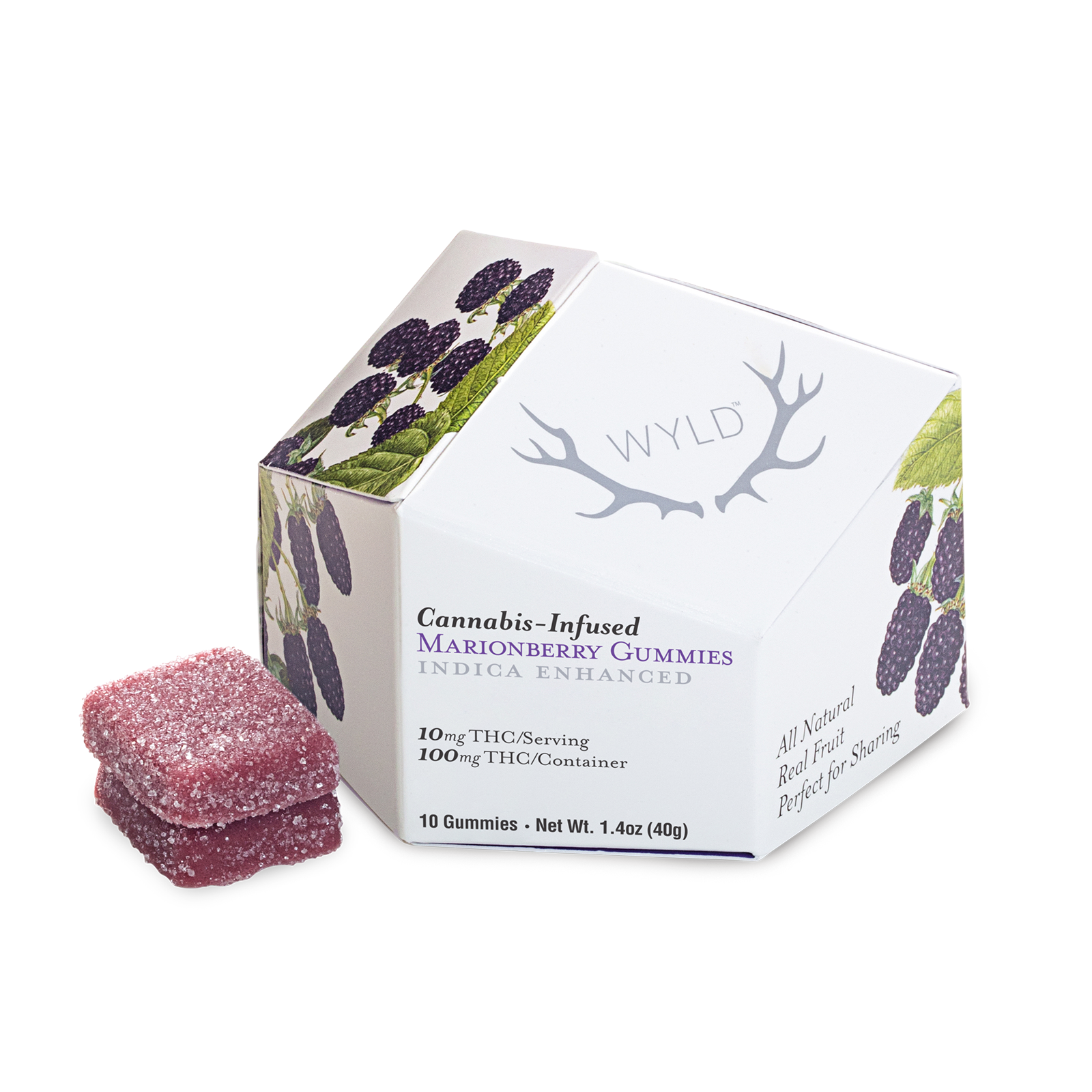 Marionberry Indica Enhanced Gummies