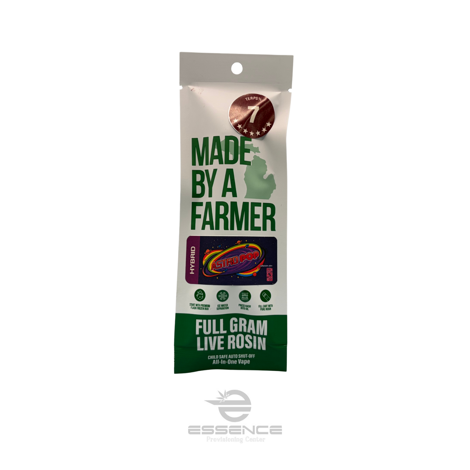 Made By A Farmer - Astro Pop - Live Rosin Vape