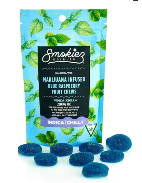 Sweet Blue Raspberry | Infused Edibles | 200mg | Indica