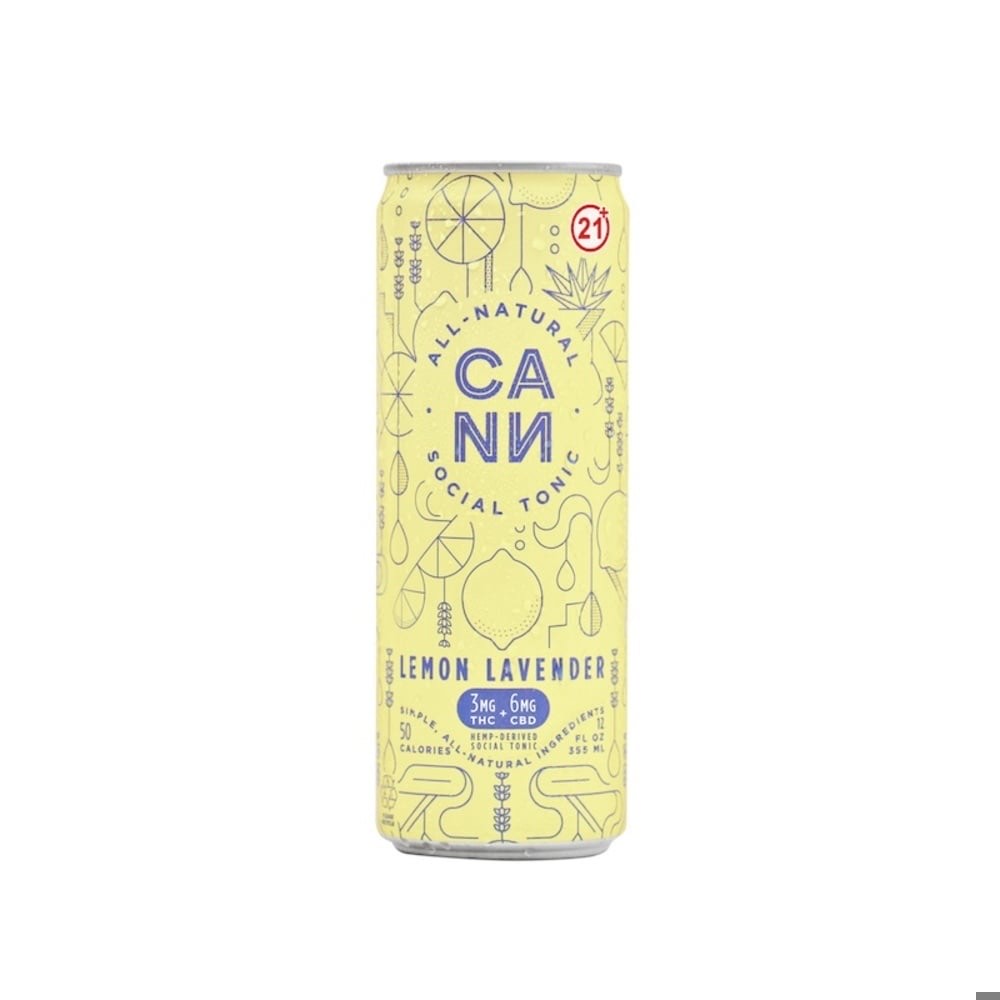 Lemon Lavender (3mg THC/6mg CBD) 12oz Can