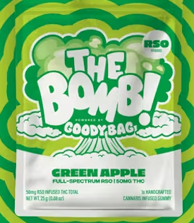 Gummies | Green Apple | RSO | 1pk | 50mg