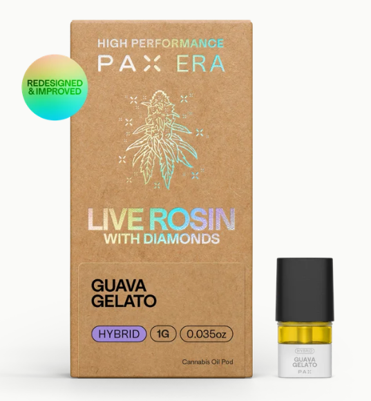 PAX Trip Guava Gelato Live Rosin Diamond Vape