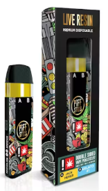 PIFF STIXS - VAPE LIVE RESIN - 1G - SATIVA / INDICA - MANGO HAZE / FLAMING COOKIES