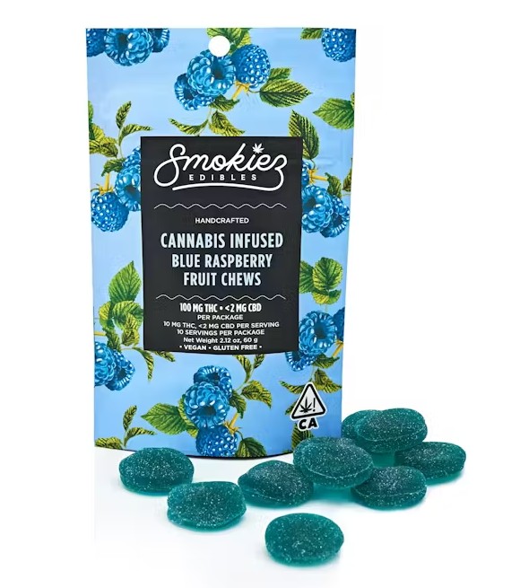 (28652) Blue Raspberry Fruit Chews 10Pk