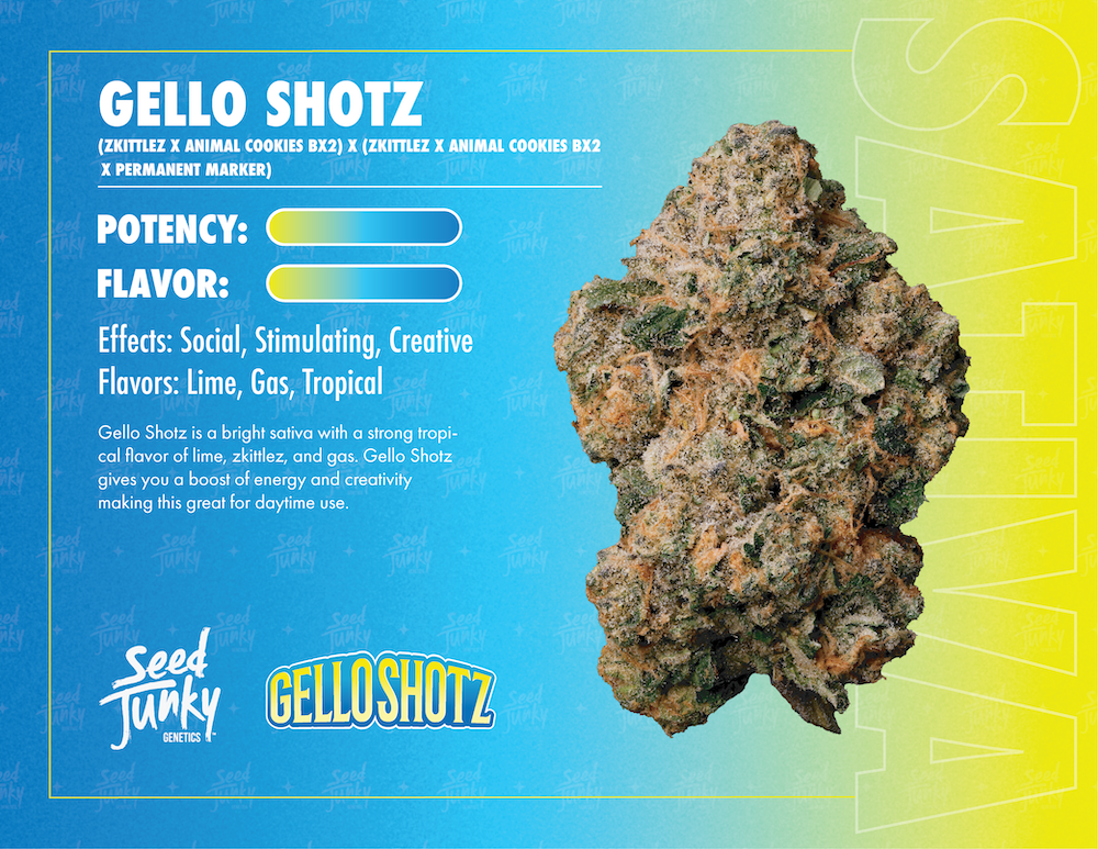 Seed Junky - Gello Shotz - Preroll