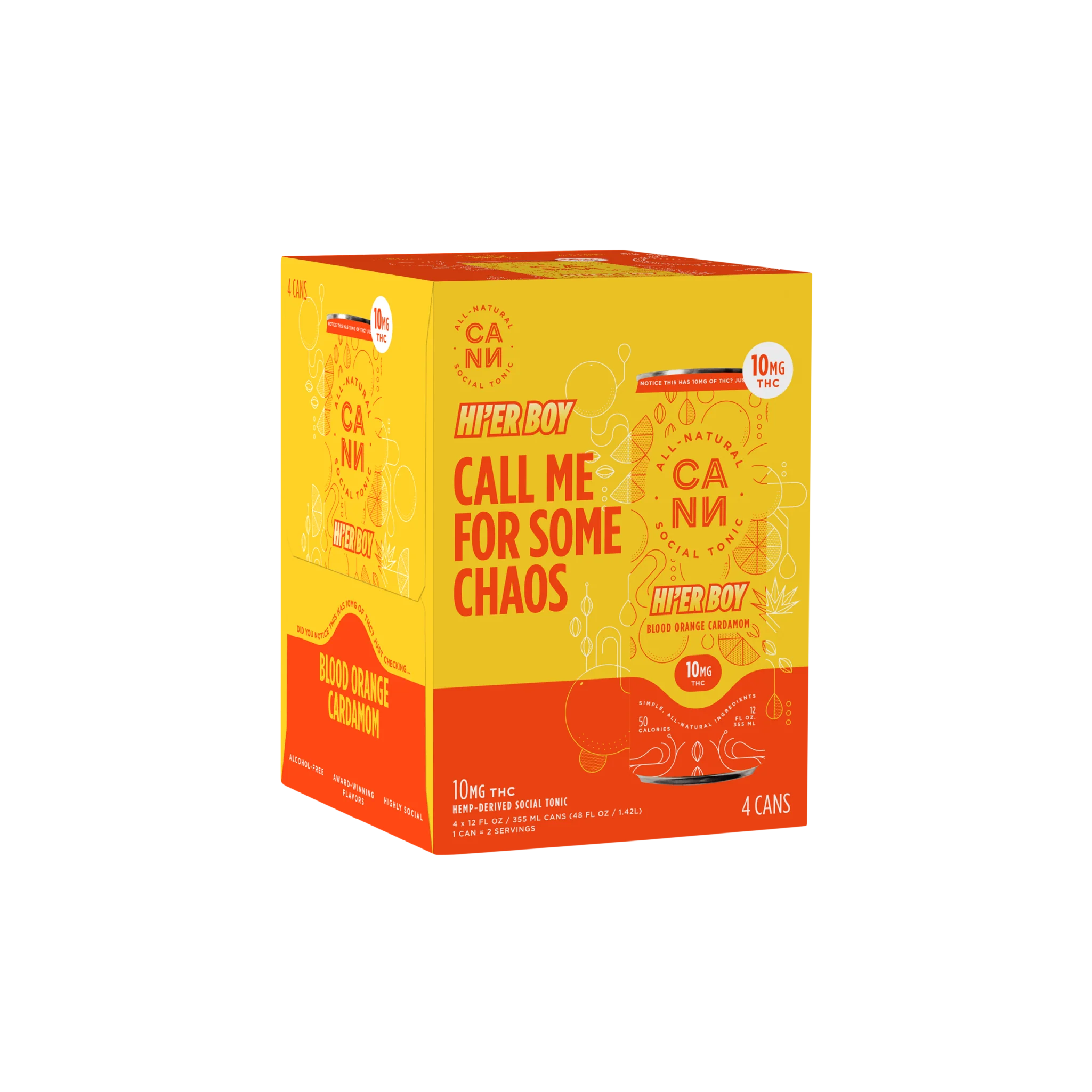 Cardamom Hi Er Boys 4pk/40mg