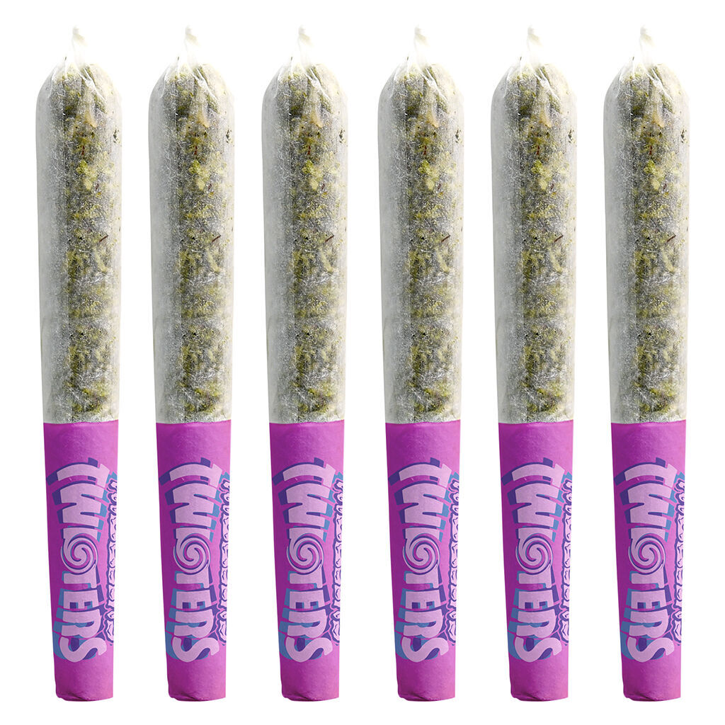 Rizzlers - Twisters - Pink Pineapple Infused Pre-Roll - Sativa - 6x0.5g