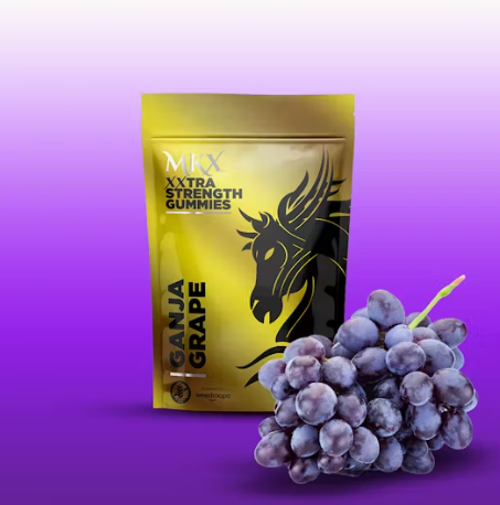 MKX XXTRA - Ganja Grape - 200mg Gummies