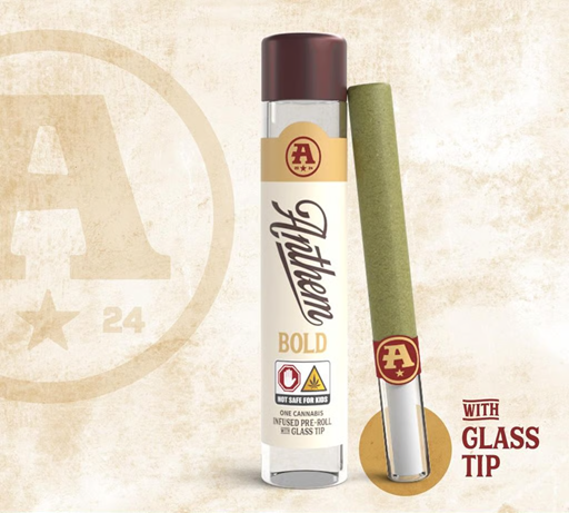 Anthem | Blue Dream | BOLD Infused Pre-Roll 1g w/ Glass Tip