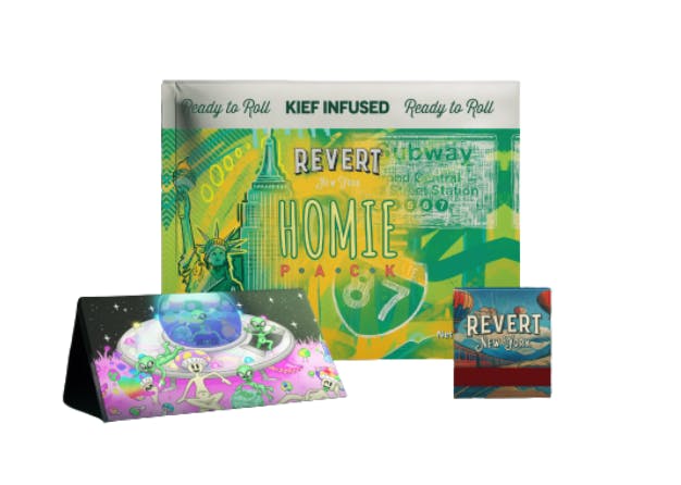 Revert - King Louis Homie Pack Kief Infused Ground Flower - 14g