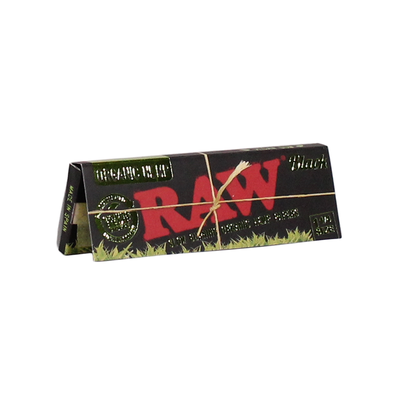 RAW Black Organic Hemp 1 1/4