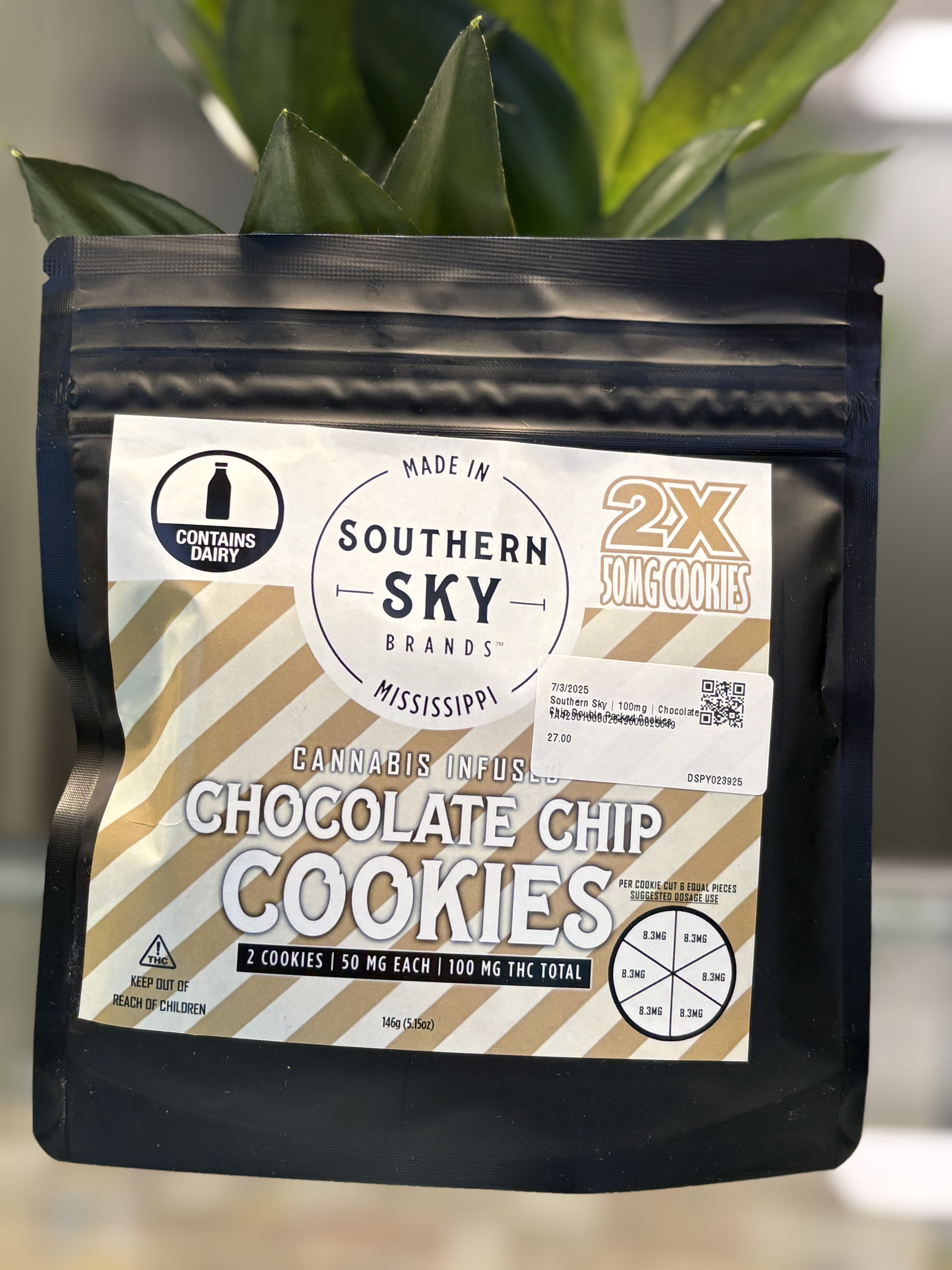 Brands | 2x50mg | Chocolate Chip Cookie | 2-Pack