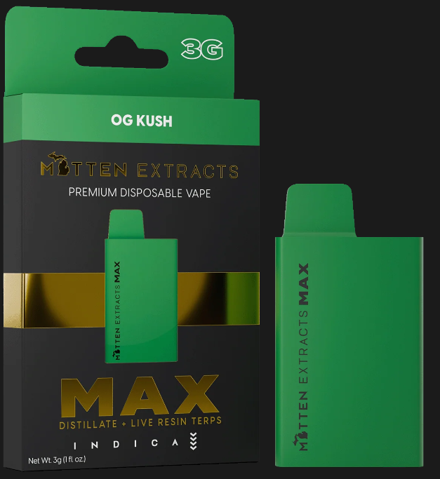 Mitten MAX - OG Kush - Disposable
