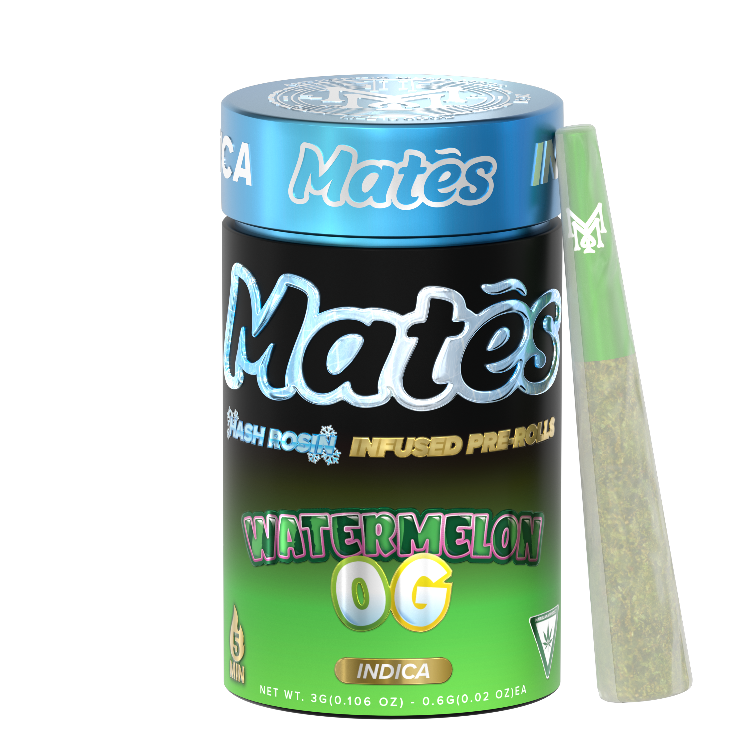 Infused Pre Roll 5pk Watermelon