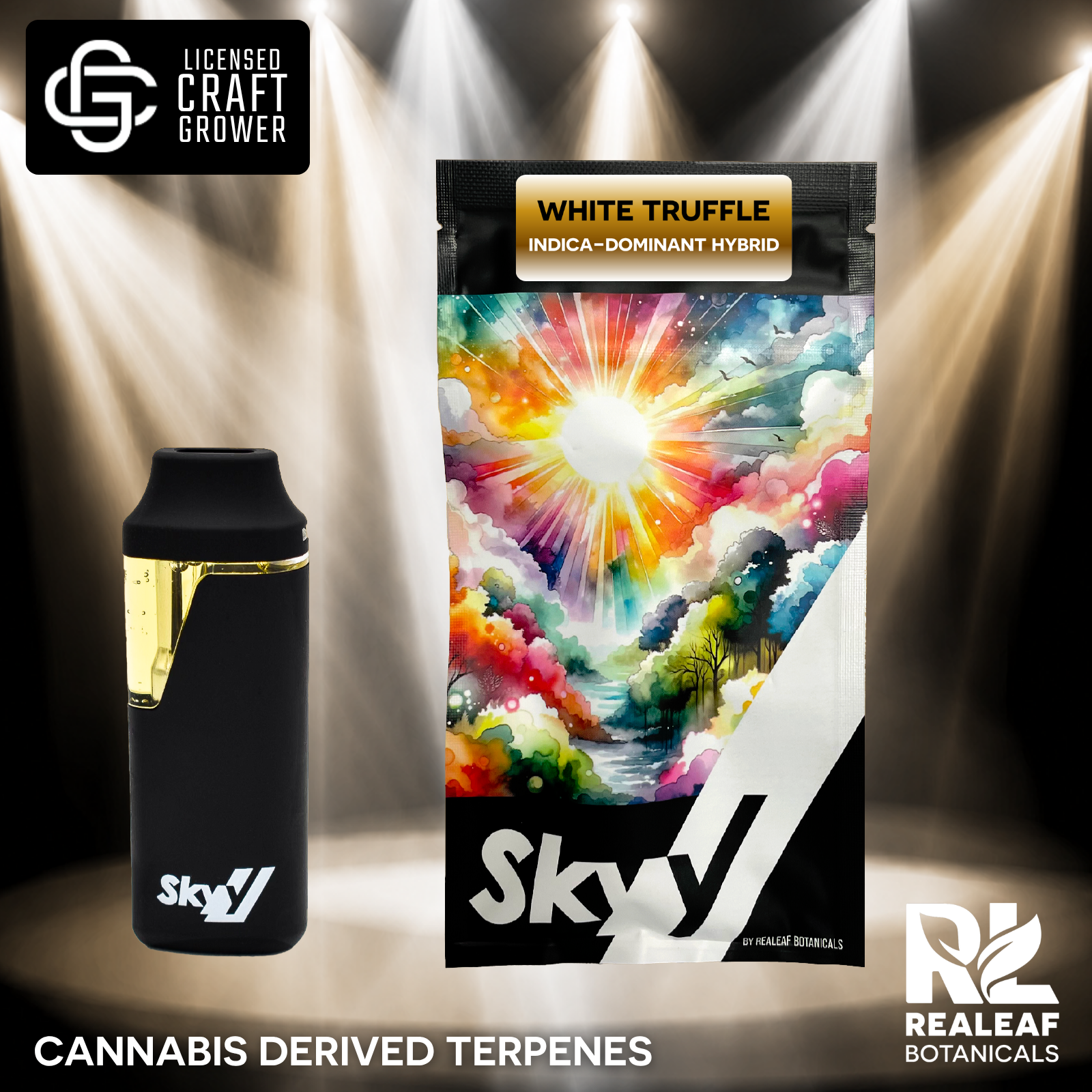 White Truffle Disposable Pen 1g