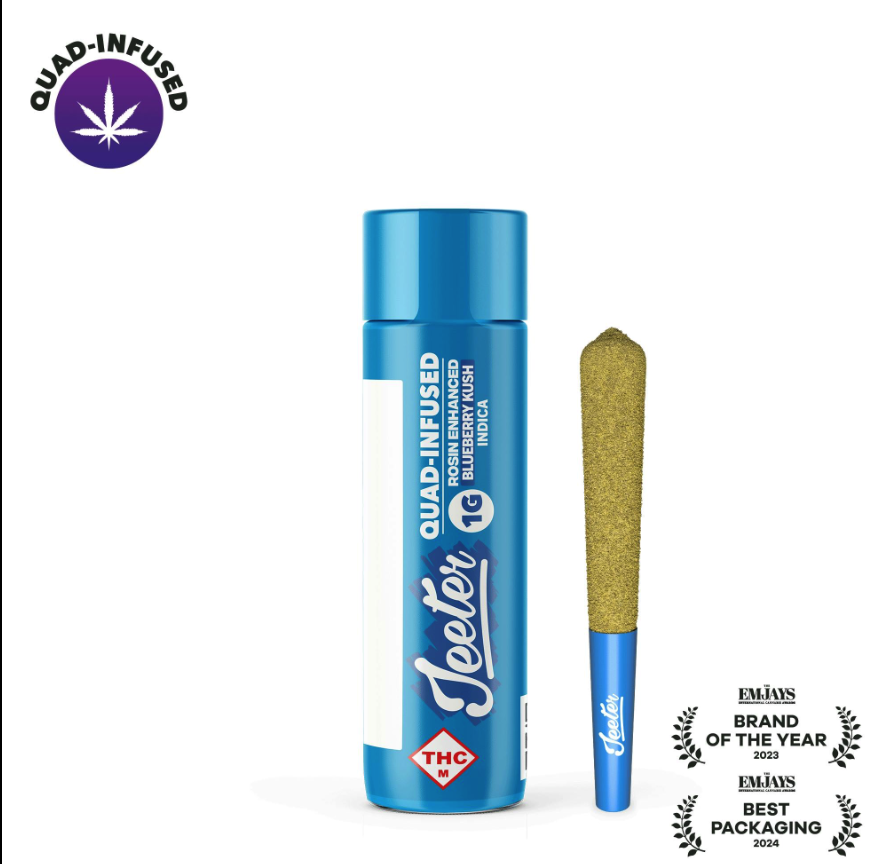 Blueberry Kush Quad-Infused Preroll
