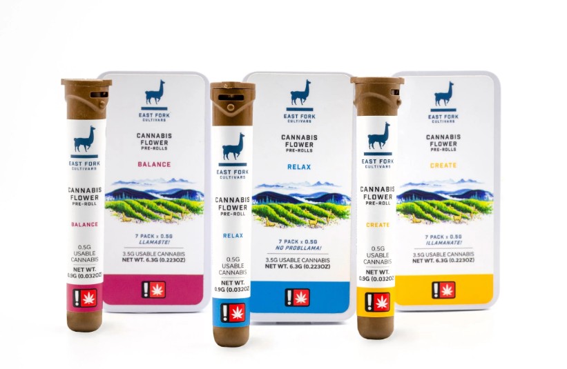 7pk Relax" Pear Blossom - Prerolls - East Fork Cultivars
